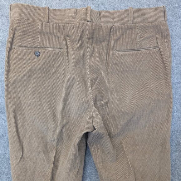 Sear's Men's Vintage Corduroy Suit 2pc - Tan/Camel - Picture 3 of 15